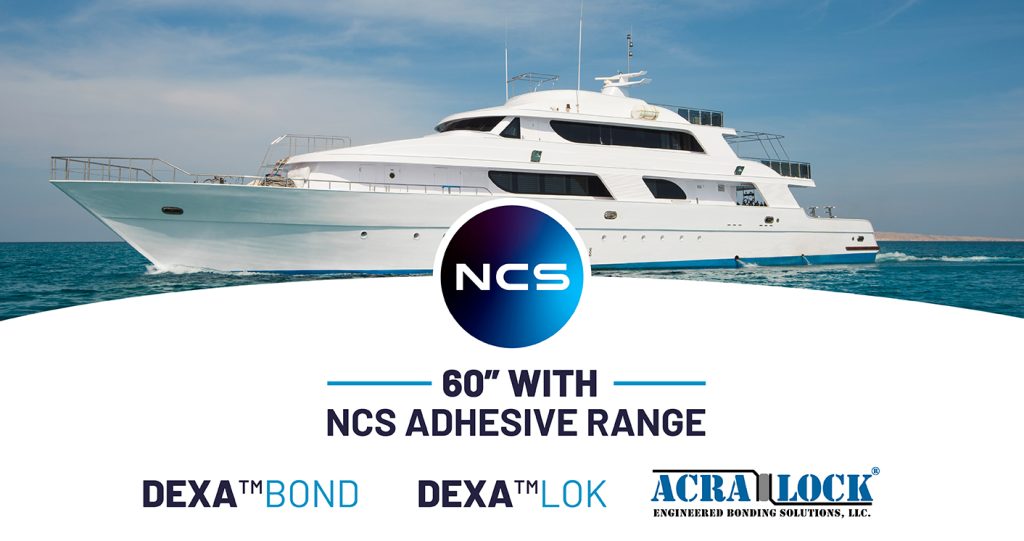 60" with NCS Adhesive Range